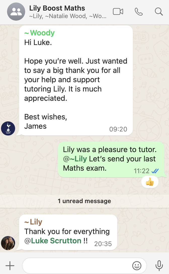 Parent WhatsApp reference 9